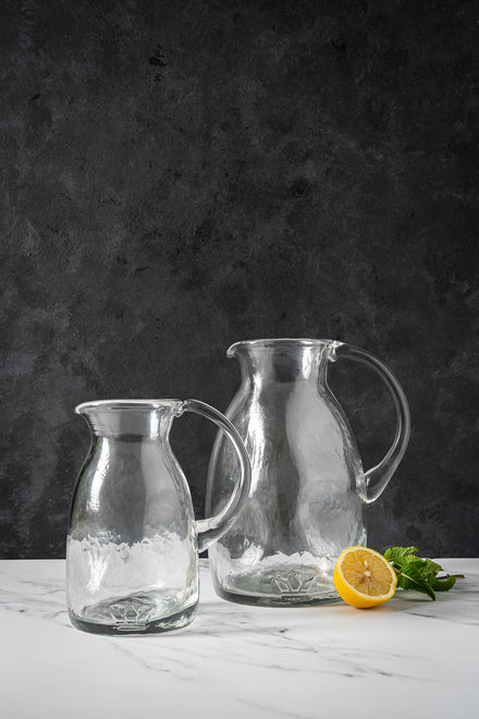 Karaffe - Groß - Keramik - Glas
