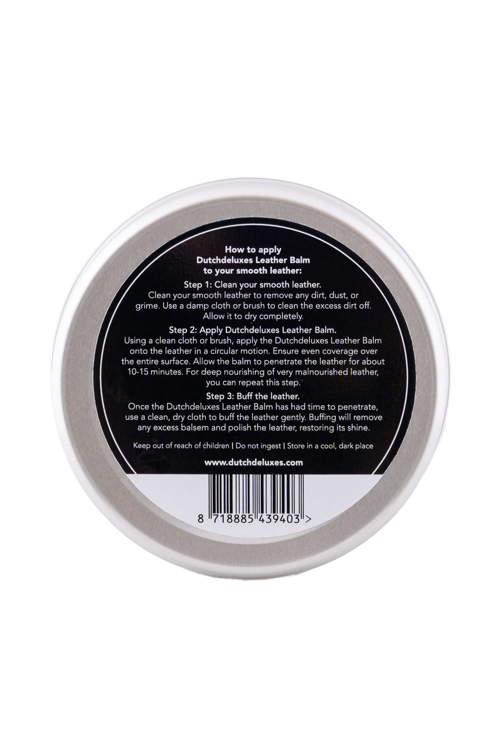 Leather Maintenance - Complete Set (150ml balm+horsehair brush+cotton cloth)