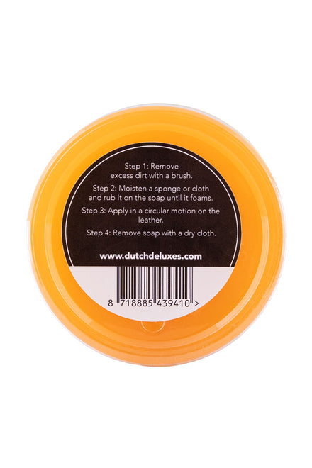 Dutchdeluxes - Maintenance Soap - Cleaning - Bags - Wallets - Purses - Leather - Orange scent