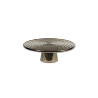 Dutchdeluxes - Baked ceramic - Cake stand - 20 cm diameter - Gold