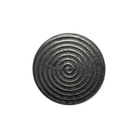 Dutchdeluxes - Oak wood - Handmade - Cake stand - Appetizer stand - With pedestal - Black Large