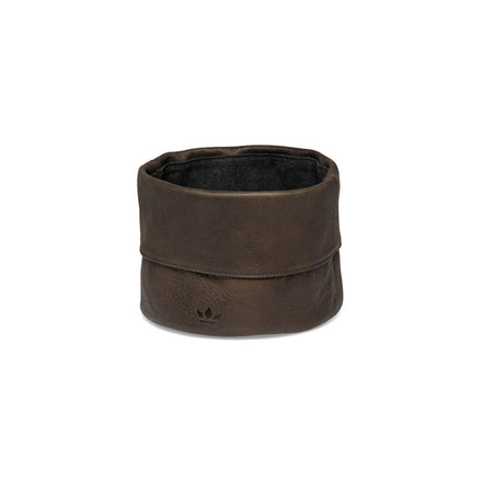 Dutchdeluxes - Leer - Luxe - Handgemaakt - Broodmand - Vuilafstotende coating - Bruin