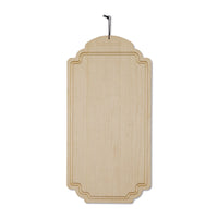 Dutchdeluxes - Handgemaakt - Luxe - Serveer- en snijplank - Ontbijtbord - Maple Esdoorn - Wit beige