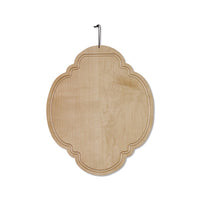 Dutchdeluxes - Handgemaakt - Luxe - Serveerplank - Snijplank - Ontbijtbord - Maple Esdoorn - Met sapgroef - Wit beige