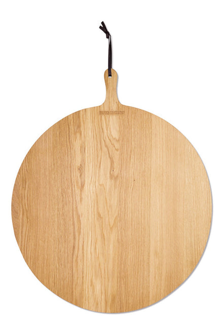 Dutchdeluxes - Geoliede eik - Serveerplank - Snijplank - Broodplank - XXL Round