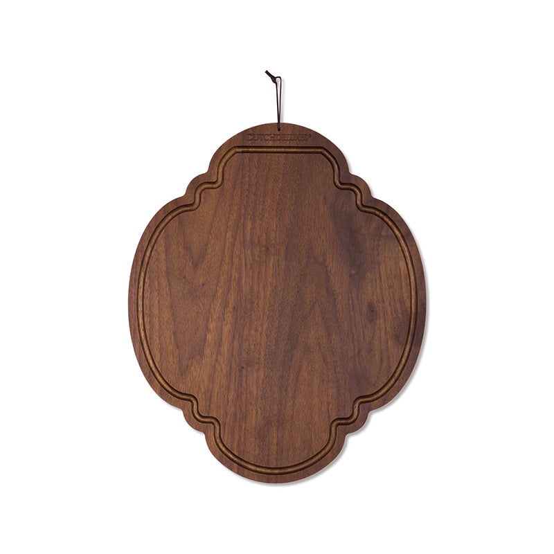 Breakfast Board Oval - Oiled Walnut