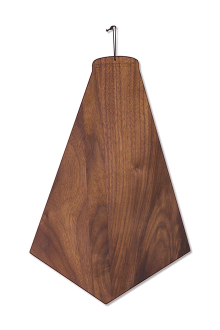 Dutchdeluxes - Handgefertigt - Luxuriöses Servier- und Präsentationsbrett - Schneidebrett - Aus Walnuss - Trendy Bowtie-Form - Braun