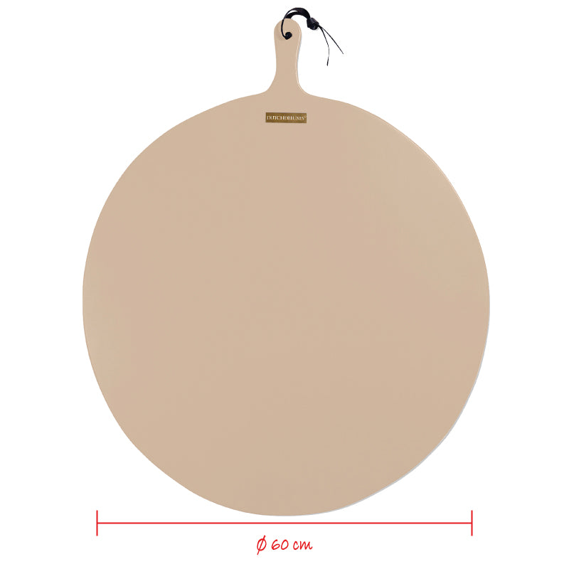 Dutchdeluxes - serveerbord - Rond - XL - Eetbord - Pastel pink