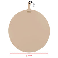 Dutchdeluxes - serveerbord - Rond - XL - Eetbord - Pastel pink