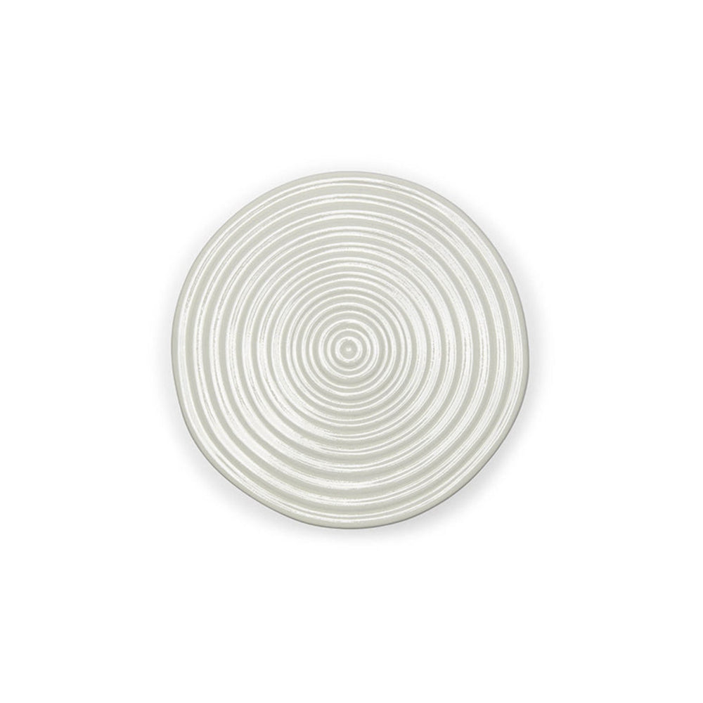 Dutchdeluxes - Handcrafted - Luxury - Cake stand - Ceramic - 20 cm diameter - White