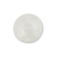 Dutchdeluxes - Handcrafted - Luxury - Cake stand - Ceramic - 20 cm diameter - White