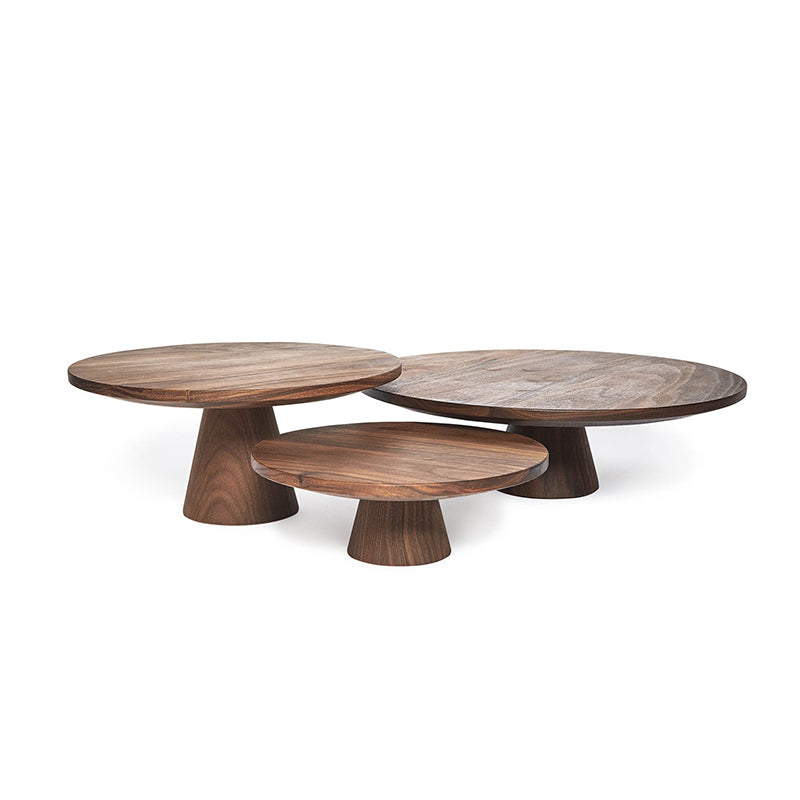 Dutchdeluxes - Handgemaakt - Luxe - Serveerplank - Presenteerplank - Ontbijtplank - Walnoot- Bruin
