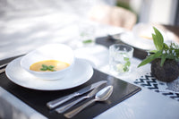 Dutchdeluxes - Leer - Luxe - Placemat - Vol nerf - Zwart