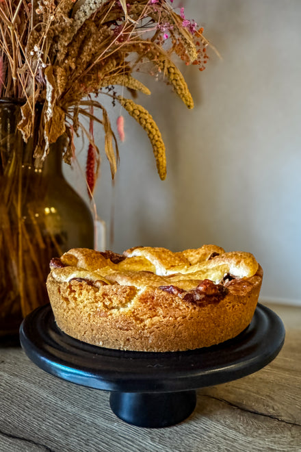 Dutchdeluxes - Ceramic - Cake stand - Large - 32 cm diameter - Black