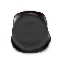 Dutchdeluxes - Keramiek - XL - luxe presenteer bord - 33,5 x 28 cm - Zwart - Set van 2