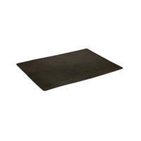 Placemat - 1 piece - Black - Italian Nappa Leather
