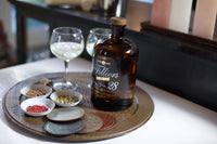 Serviertablett | Rund - Krokodilmuster - Neu Natur