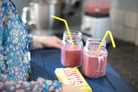 Serving tray | Slim - Orange | Full grain leather on solid wood core | 48X30 CM