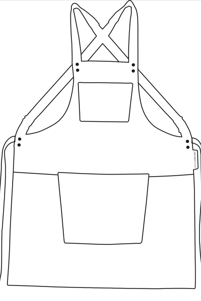 Suspender Apron Easy Wear Food Service & HORECA