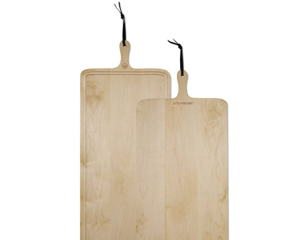 Dutchdeluxes - Handgemaakt - Luxe - Serveerplank - Presenteerplank - Beukenhout - Licht bruin