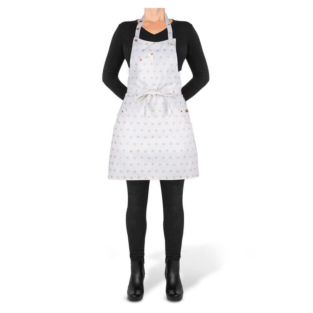 Apron 5-Pocket, Slim Fit - Starry White