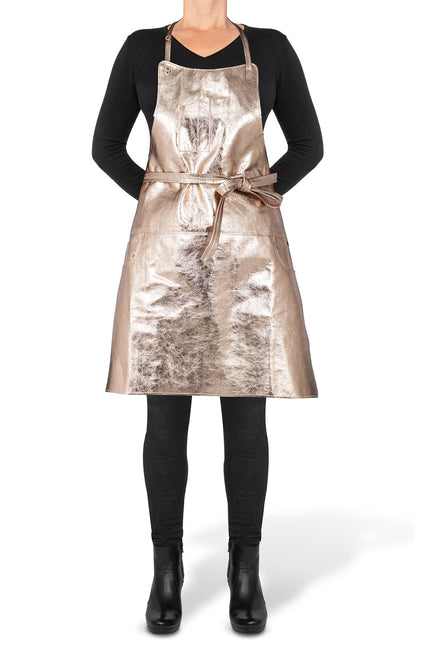 Dutchdeluxes - Luxe - Tablier de cuisine - Taille unique - Doré