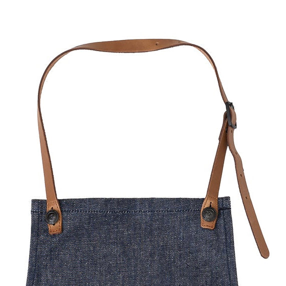 Leather Strap BBQ Style Apron