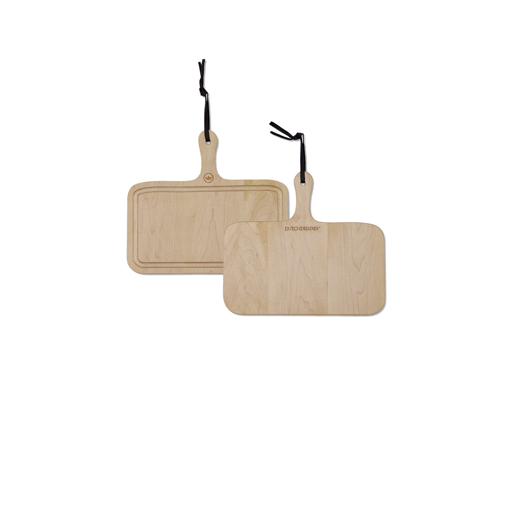 Dutchdeluxes - Planche à pain - Rectangulaire - XS - Bois d'érable huilé - Marron