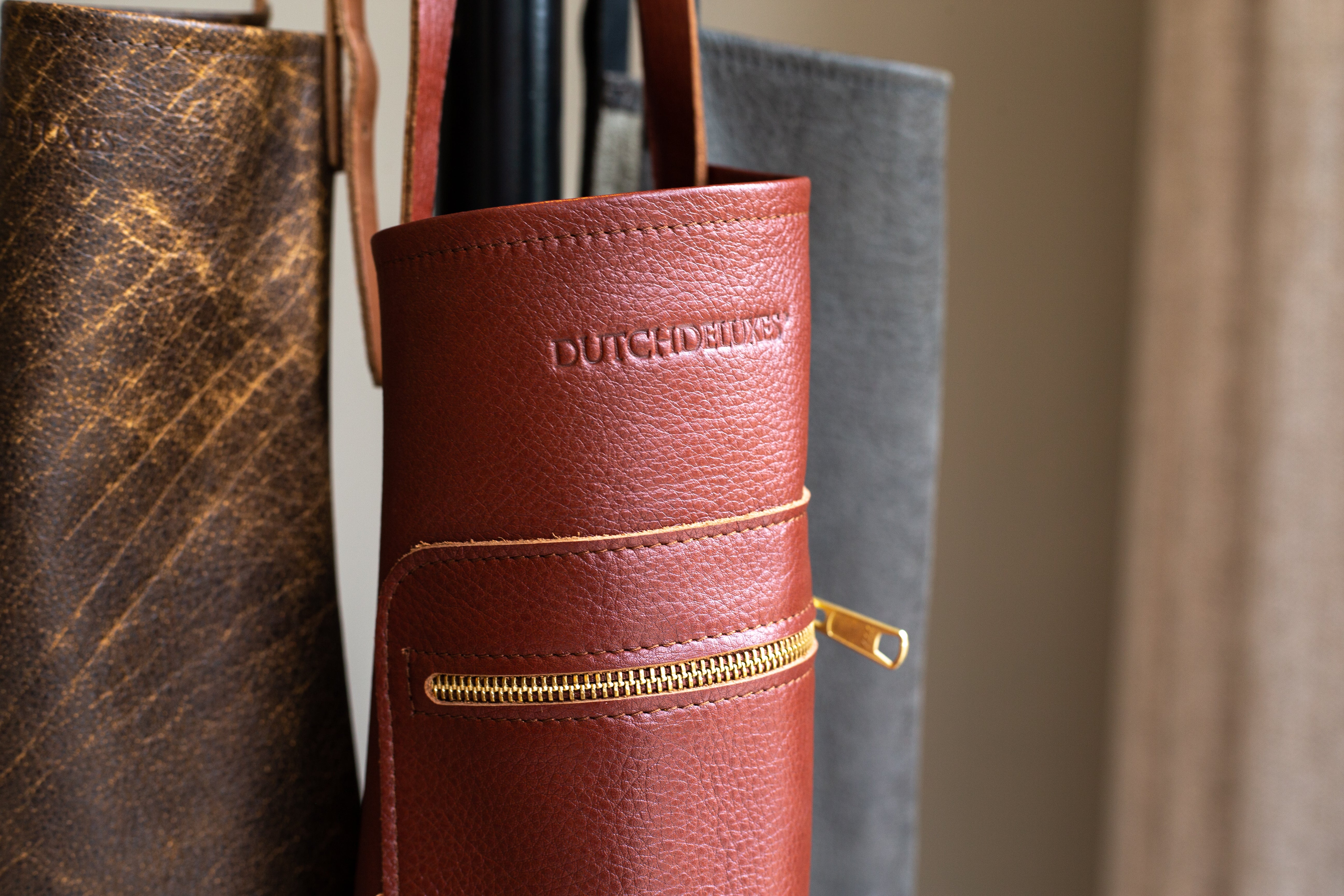 Dutchdeluxes - Luxury - Leather - Handmade - Apron - Kitchen - Barbecu