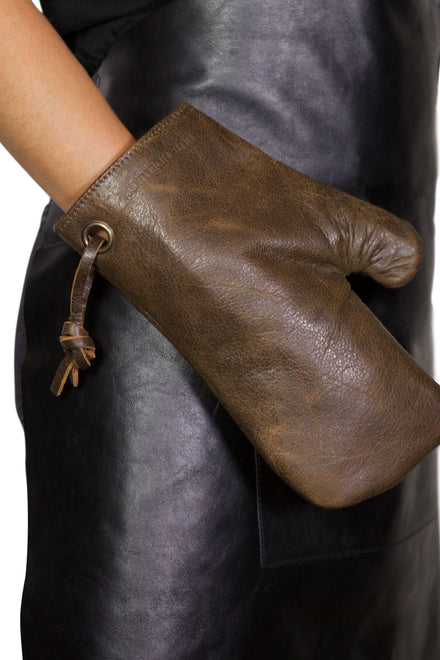 Oven Glove - Vintage Brown