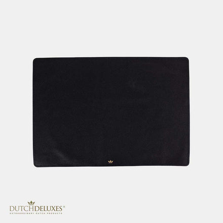 Dutchdeluxes - Leather - Luxury - Placemat - Full grain - Black